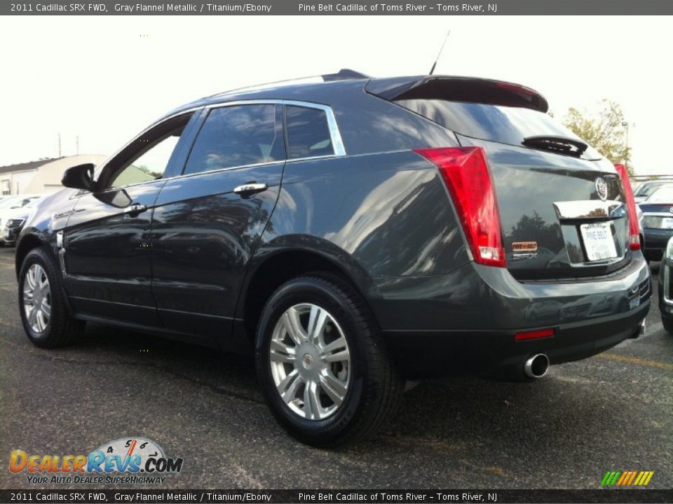 2011 Cadillac SRX FWD Gray Flannel Metallic / Titanium/Ebony Photo #5