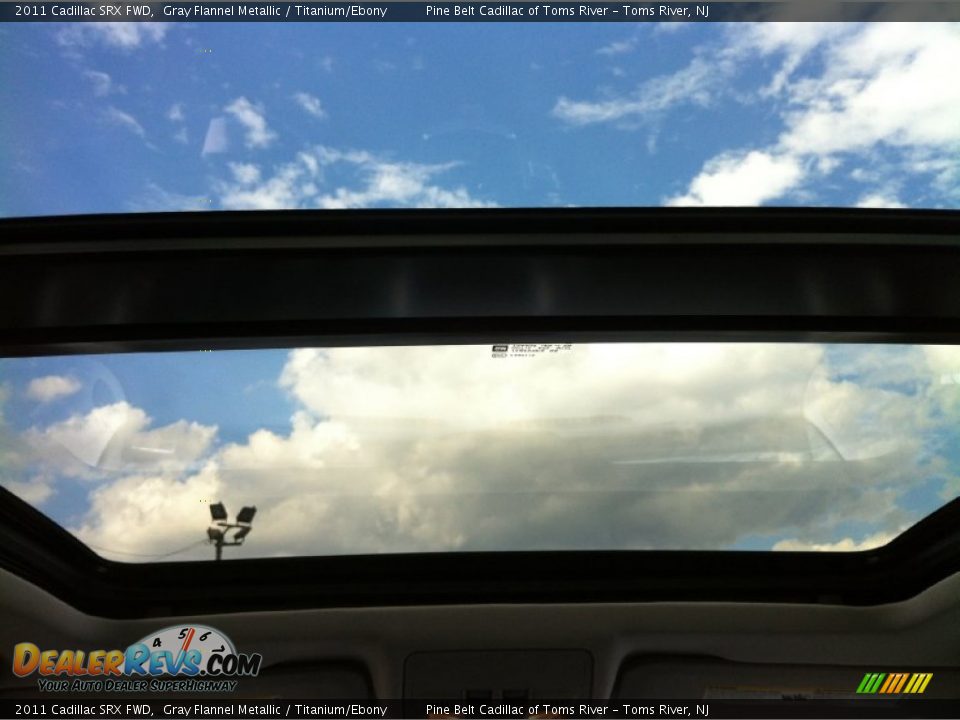 2011 Cadillac SRX FWD Gray Flannel Metallic / Titanium/Ebony Photo #8