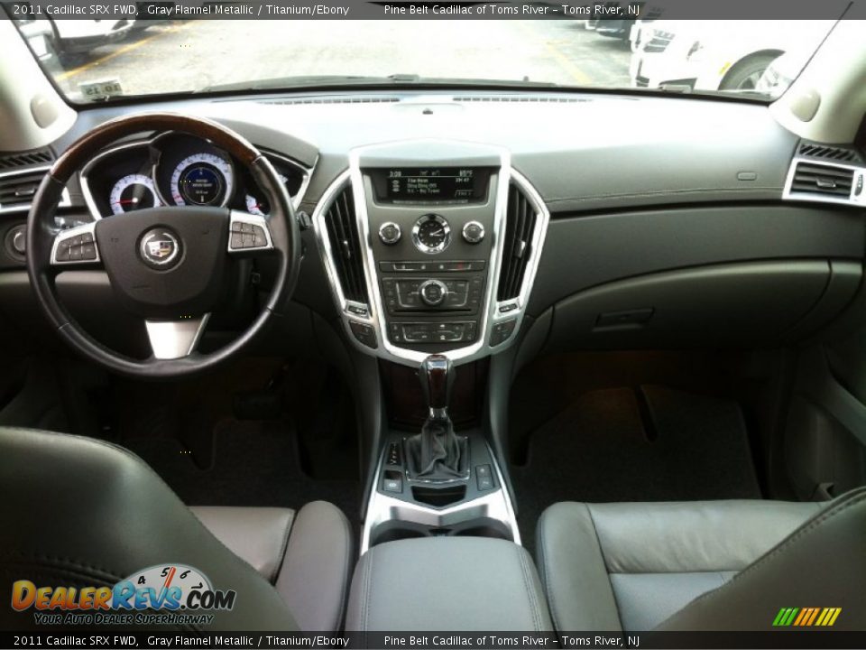 2011 Cadillac SRX FWD Gray Flannel Metallic / Titanium/Ebony Photo #9