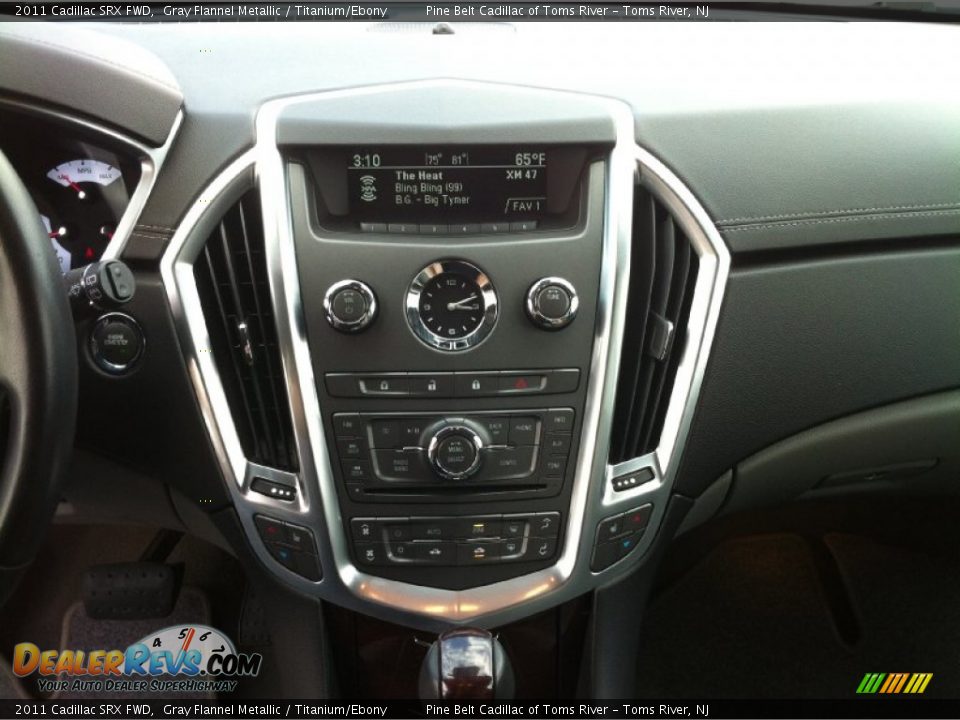 2011 Cadillac SRX FWD Gray Flannel Metallic / Titanium/Ebony Photo #12