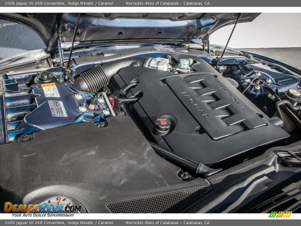 2008 Jaguar XK XK8 Convertible 4.2 Liter DOHC 32-Valve VVT V8 Engine Photo #9