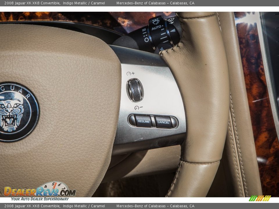 Controls of 2008 Jaguar XK XK8 Convertible Photo #16