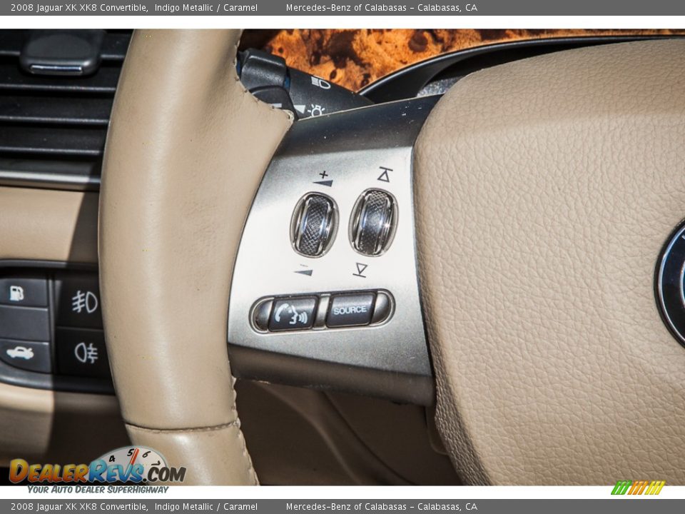 Controls of 2008 Jaguar XK XK8 Convertible Photo #17