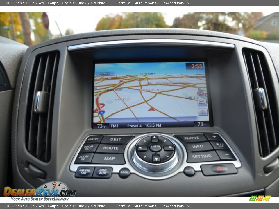 2010 Infiniti G 37 x AWD Coupe Obsidian Black / Graphite Photo #10