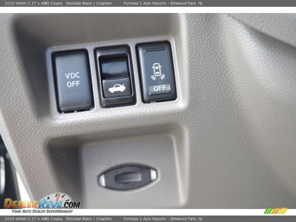 2010 Infiniti G 37 x AWD Coupe Obsidian Black / Graphite Photo #14