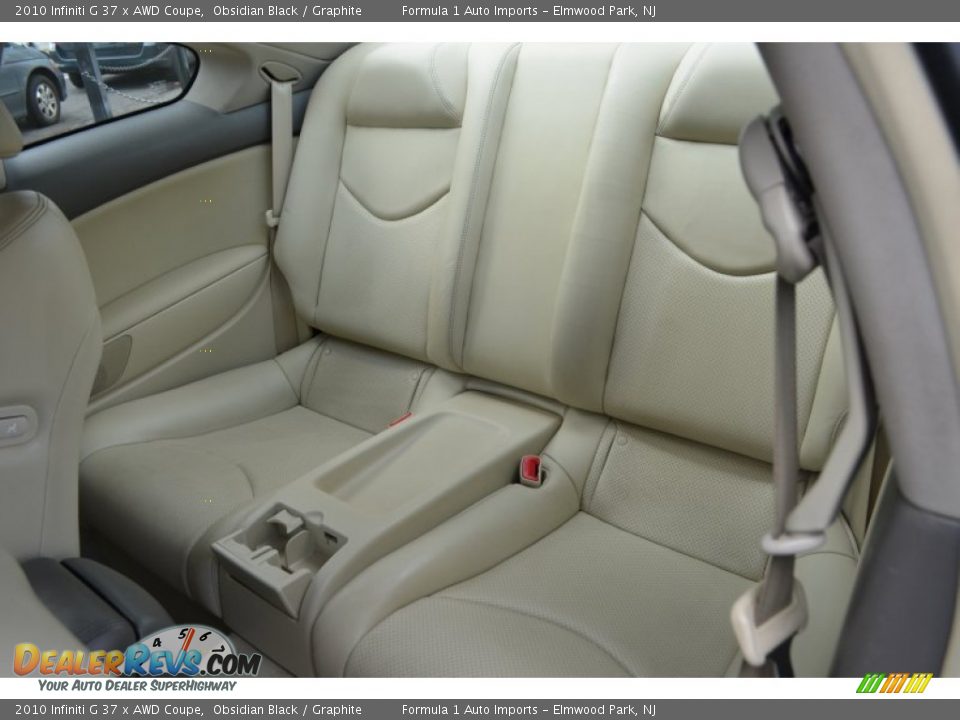 2010 Infiniti G 37 x AWD Coupe Obsidian Black / Graphite Photo #18