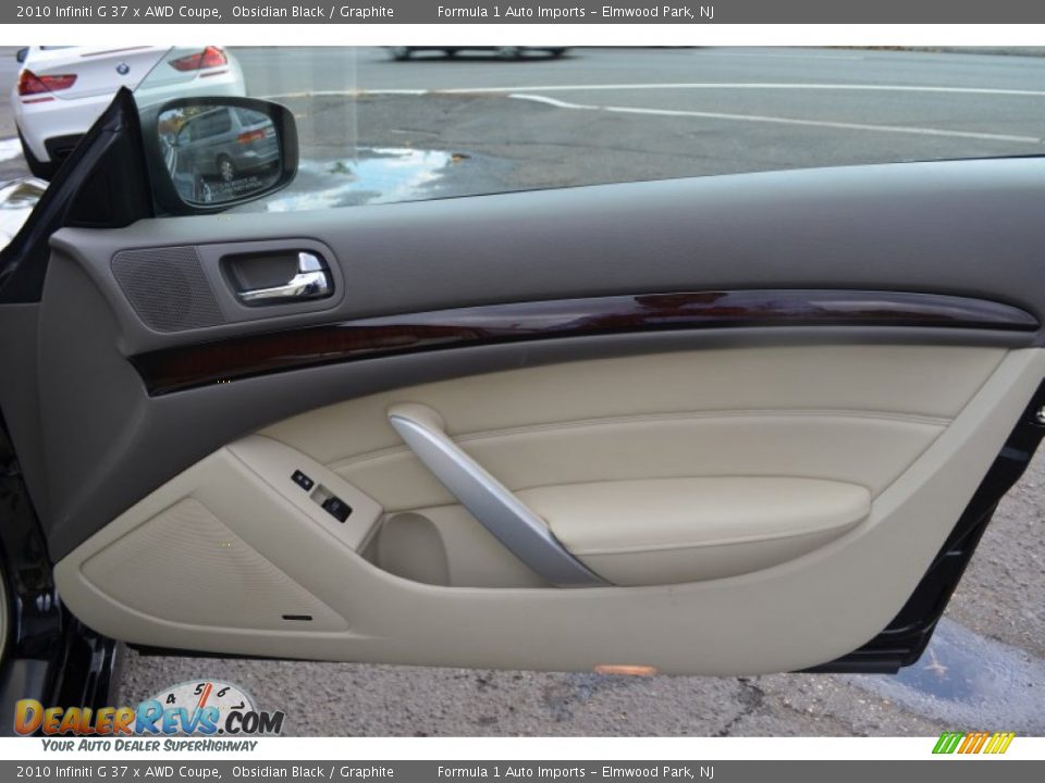2010 Infiniti G 37 x AWD Coupe Obsidian Black / Graphite Photo #20
