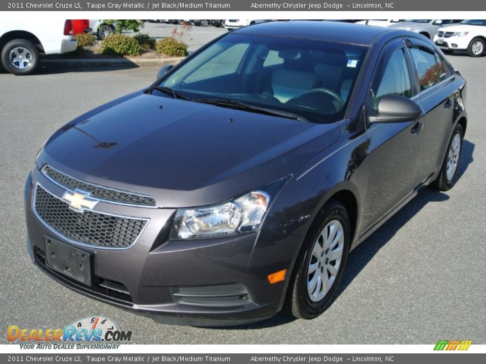 2011 Chevrolet Cruze LS Taupe Gray Metallic / Jet Black/Medium Titanium Photo #1