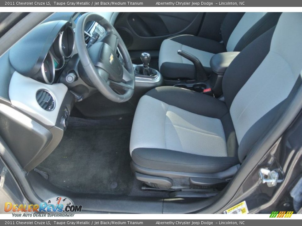2011 Chevrolet Cruze LS Taupe Gray Metallic / Jet Black/Medium Titanium Photo #8