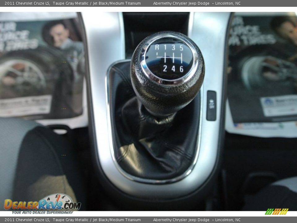 2011 Chevrolet Cruze LS Taupe Gray Metallic / Jet Black/Medium Titanium Photo #12