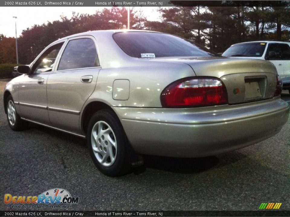2002 Mazda 626 LX Driftwood Mica / Gray Photo #4