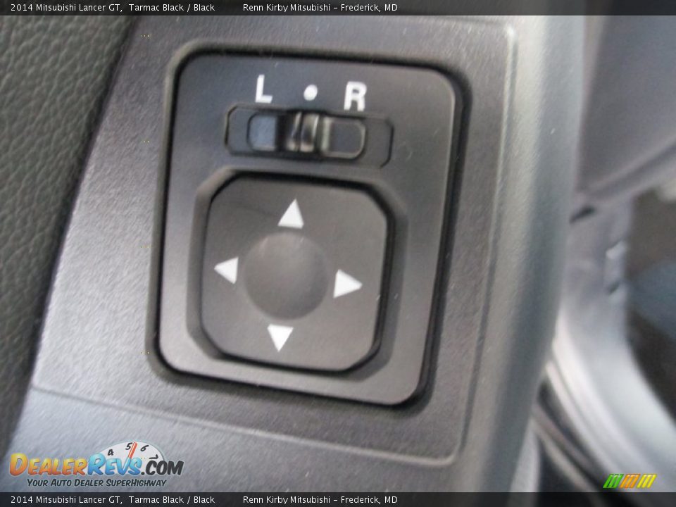 2014 Mitsubishi Lancer GT Tarmac Black / Black Photo #15