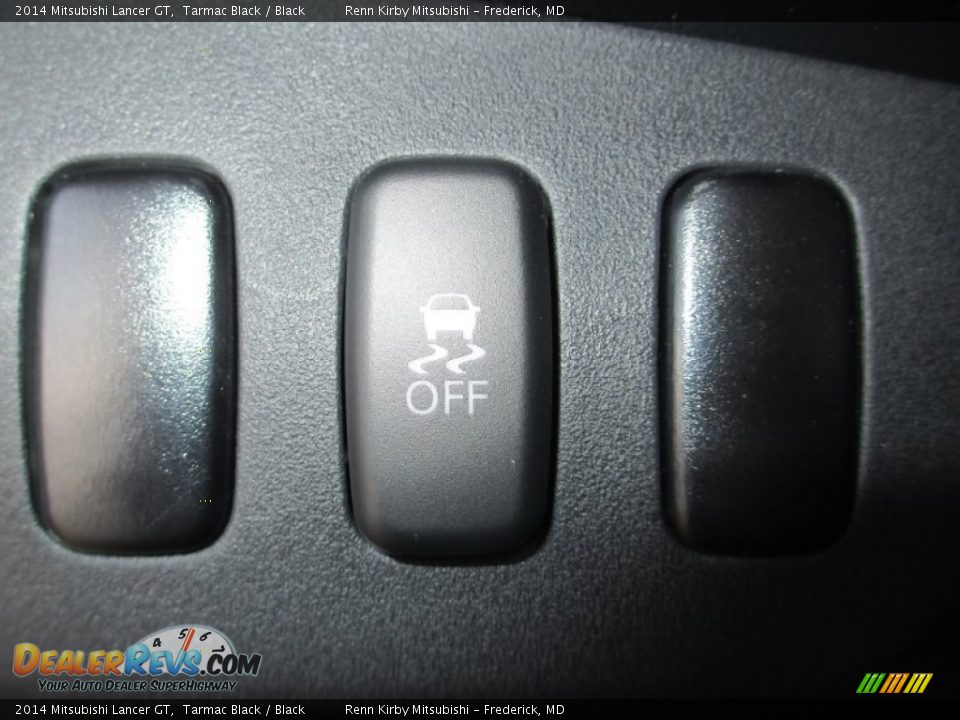 2014 Mitsubishi Lancer GT Tarmac Black / Black Photo #20