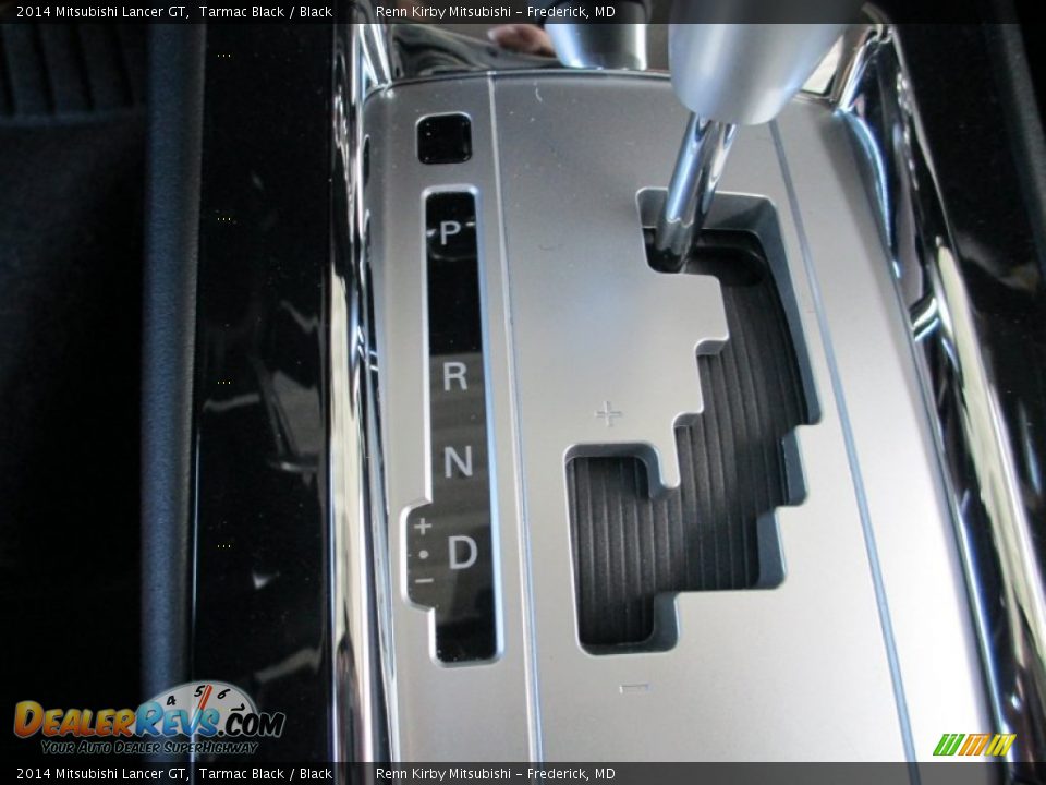 2014 Mitsubishi Lancer GT Tarmac Black / Black Photo #23