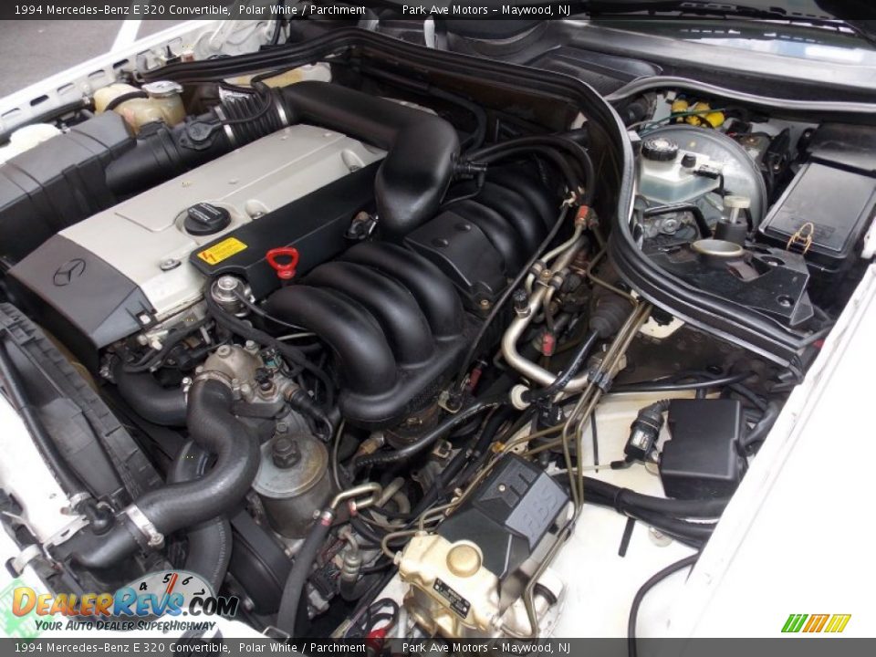 1994 Mercedes-Benz E 320 Convertible 3.2 Liter DOHC 24-Valve Inline 6 Cylinder Engine Photo #29