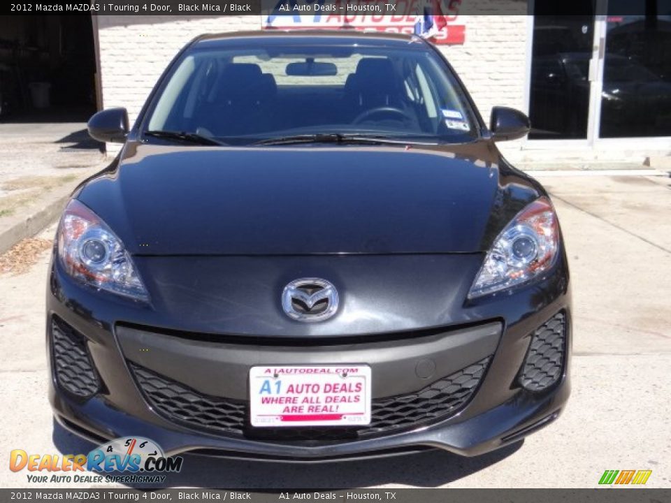 2012 Mazda MAZDA3 i Touring 4 Door Black Mica / Black Photo #1