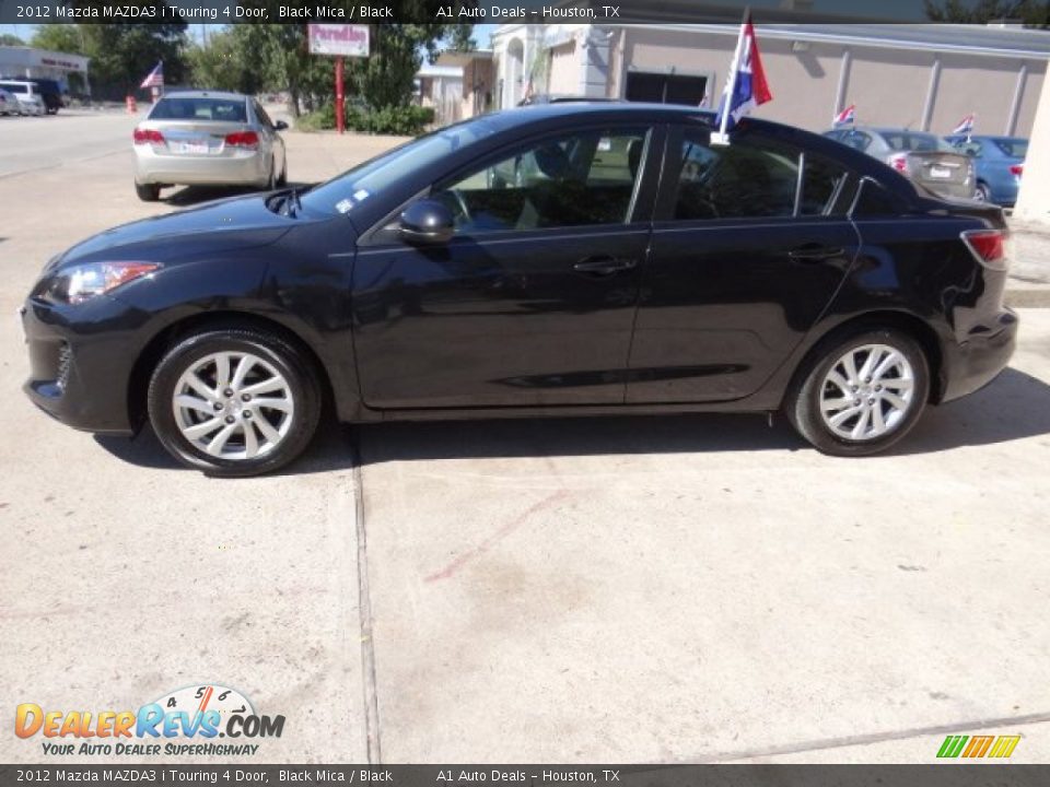 2012 Mazda MAZDA3 i Touring 4 Door Black Mica / Black Photo #3