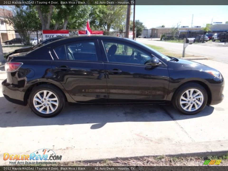 2012 Mazda MAZDA3 i Touring 4 Door Black Mica / Black Photo #7