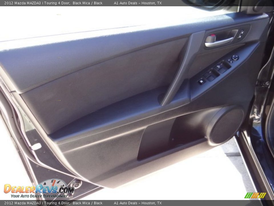 2012 Mazda MAZDA3 i Touring 4 Door Black Mica / Black Photo #11