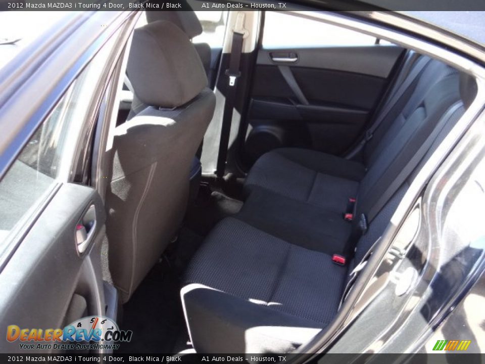 2012 Mazda MAZDA3 i Touring 4 Door Black Mica / Black Photo #13