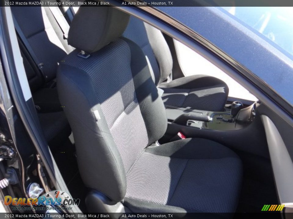2012 Mazda MAZDA3 i Touring 4 Door Black Mica / Black Photo #15