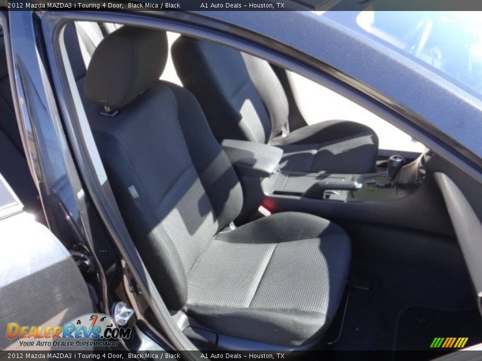 2012 Mazda MAZDA3 i Touring 4 Door Black Mica / Black Photo #17
