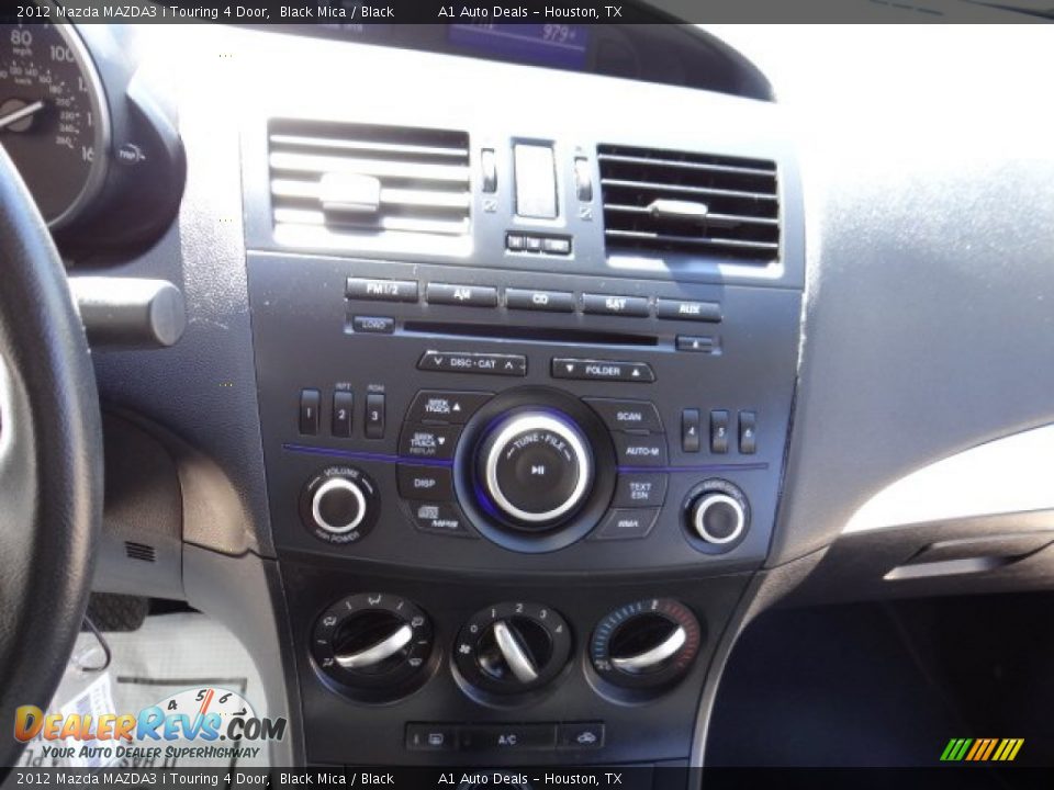 2012 Mazda MAZDA3 i Touring 4 Door Black Mica / Black Photo #19