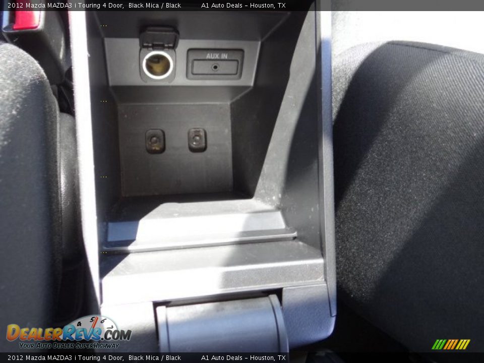 2012 Mazda MAZDA3 i Touring 4 Door Black Mica / Black Photo #20