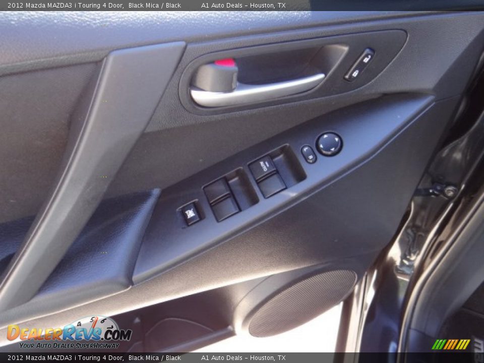 2012 Mazda MAZDA3 i Touring 4 Door Black Mica / Black Photo #22