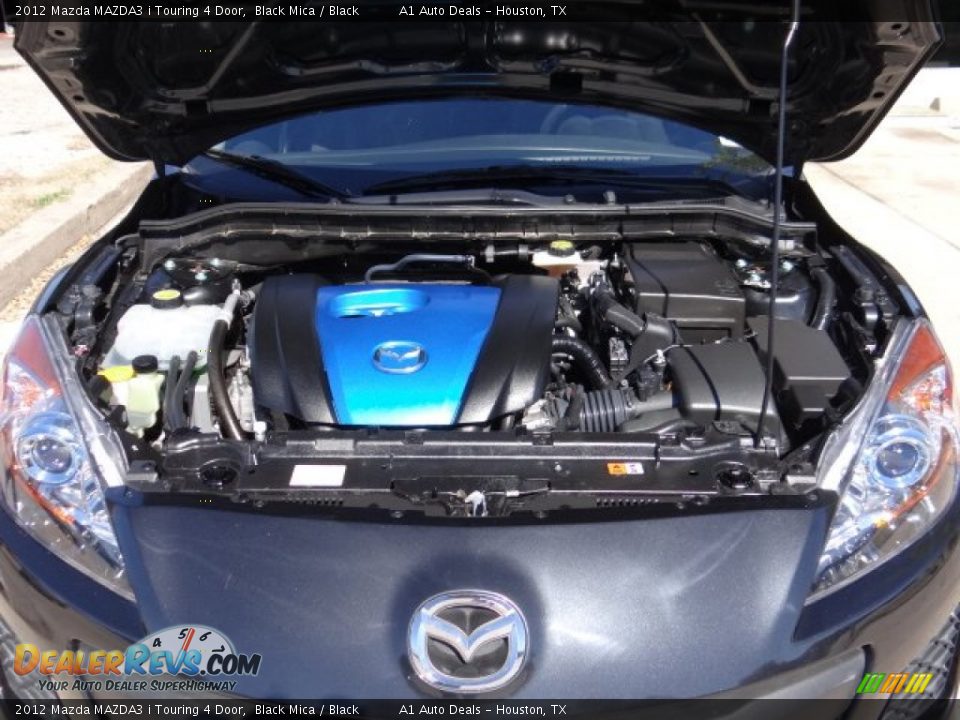 2012 Mazda MAZDA3 i Touring 4 Door Black Mica / Black Photo #23