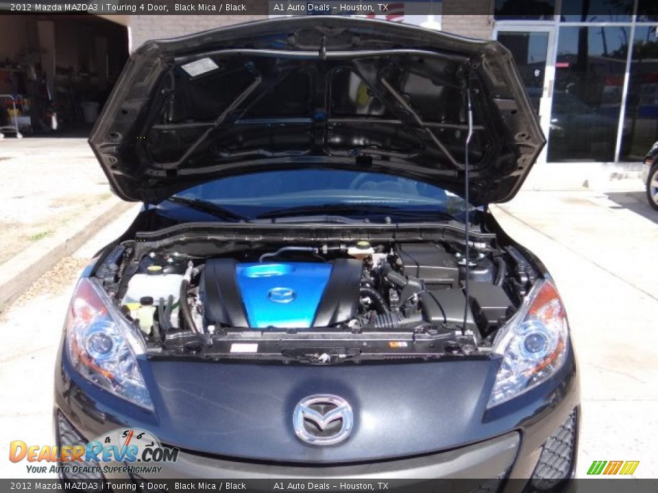 2012 Mazda MAZDA3 i Touring 4 Door Black Mica / Black Photo #24