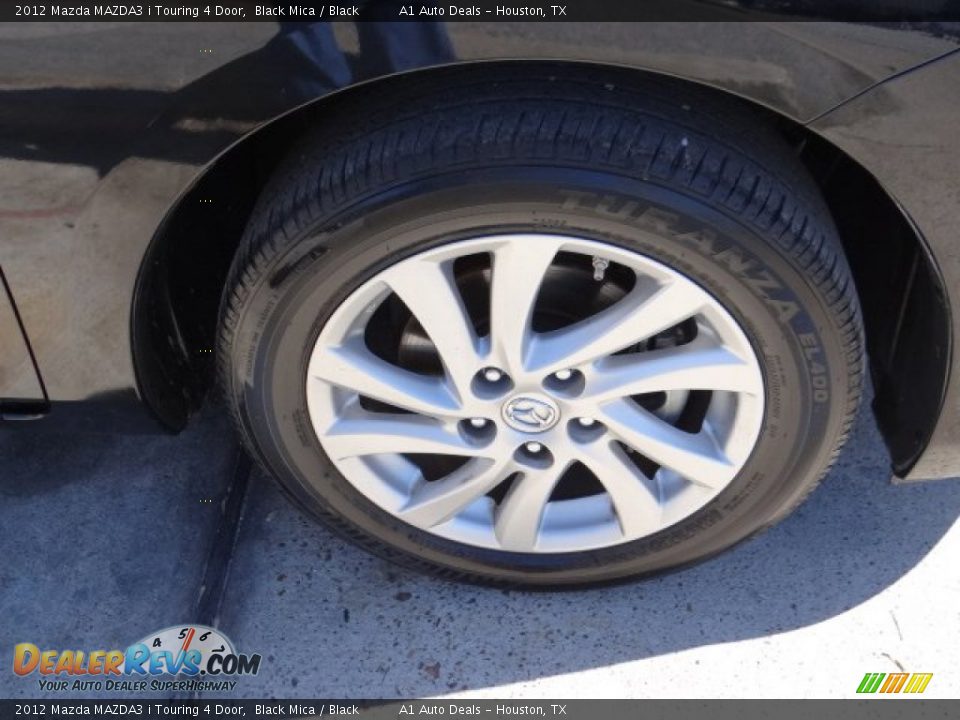 2012 Mazda MAZDA3 i Touring 4 Door Black Mica / Black Photo #26