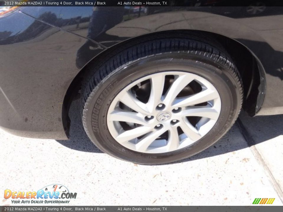 2012 Mazda MAZDA3 i Touring 4 Door Black Mica / Black Photo #27