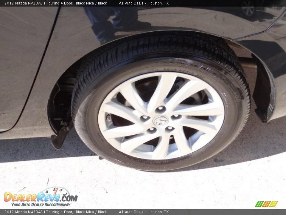 2012 Mazda MAZDA3 i Touring 4 Door Black Mica / Black Photo #28