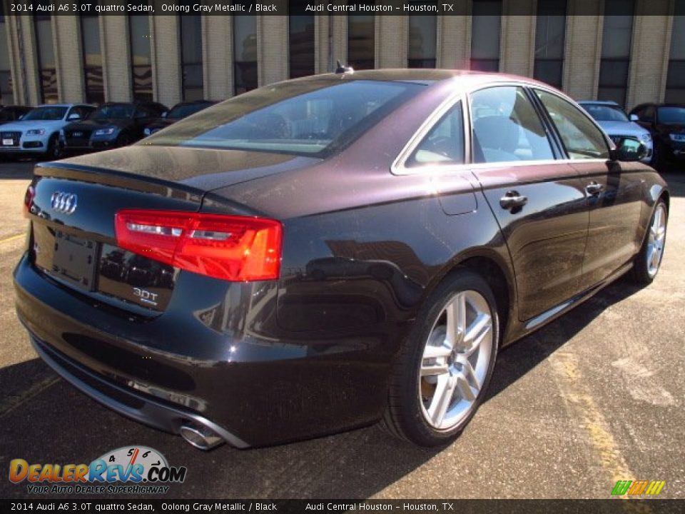 2014 Audi A6 3.0T quattro Sedan Oolong Gray Metallic / Black Photo #2