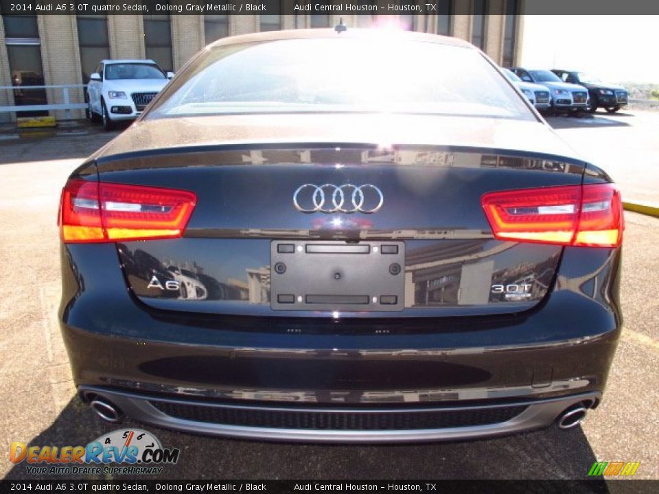 2014 Audi A6 3.0T quattro Sedan Oolong Gray Metallic / Black Photo #3