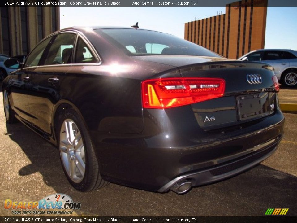 2014 Audi A6 3.0T quattro Sedan Oolong Gray Metallic / Black Photo #4