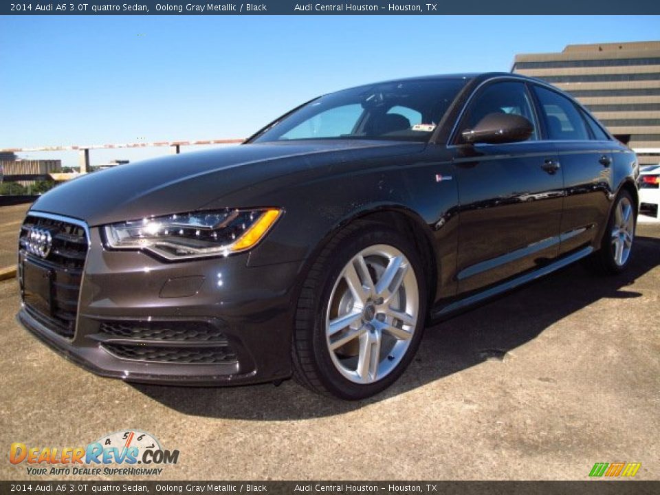 2014 Audi A6 3.0T quattro Sedan Oolong Gray Metallic / Black Photo #5