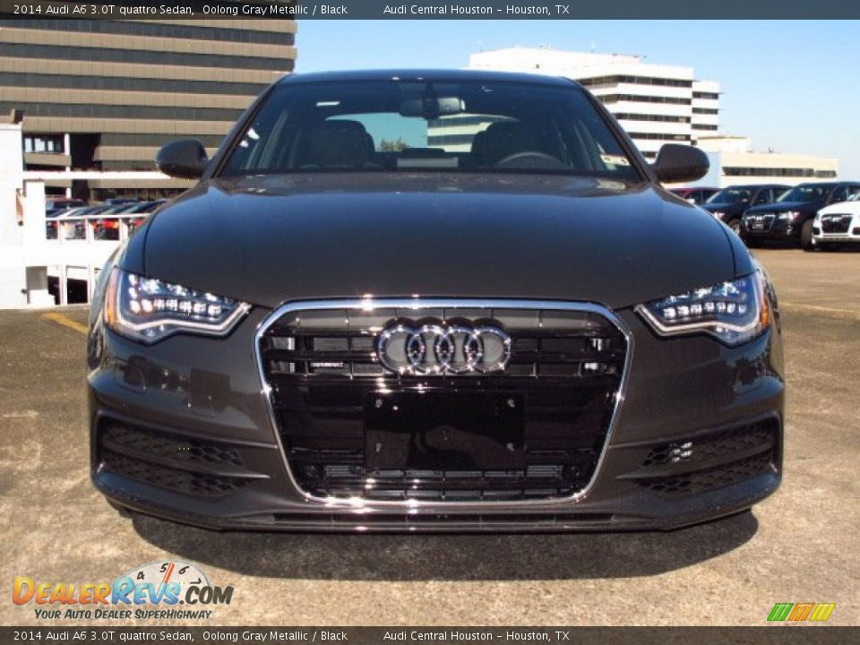 2014 Audi A6 3.0T quattro Sedan Oolong Gray Metallic / Black Photo #6
