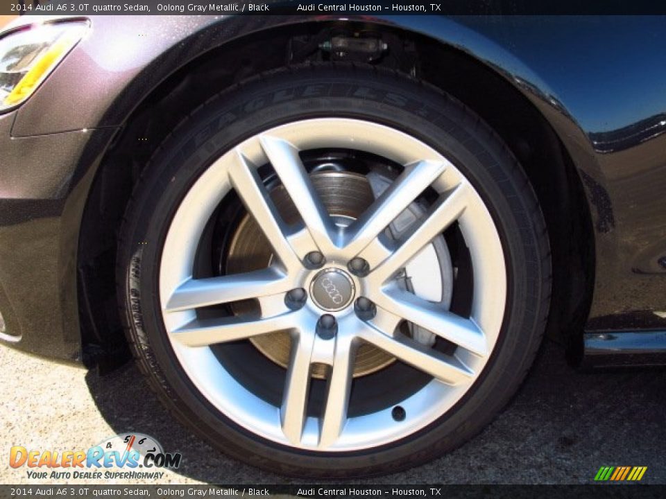 2014 Audi A6 3.0T quattro Sedan Oolong Gray Metallic / Black Photo #7