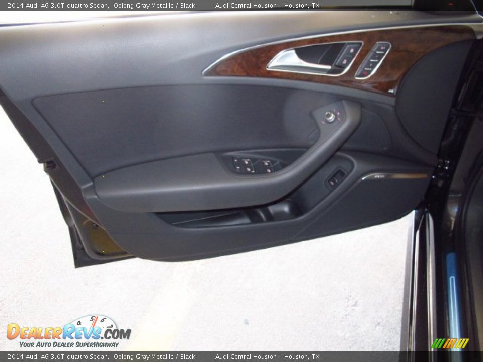 2014 Audi A6 3.0T quattro Sedan Oolong Gray Metallic / Black Photo #9
