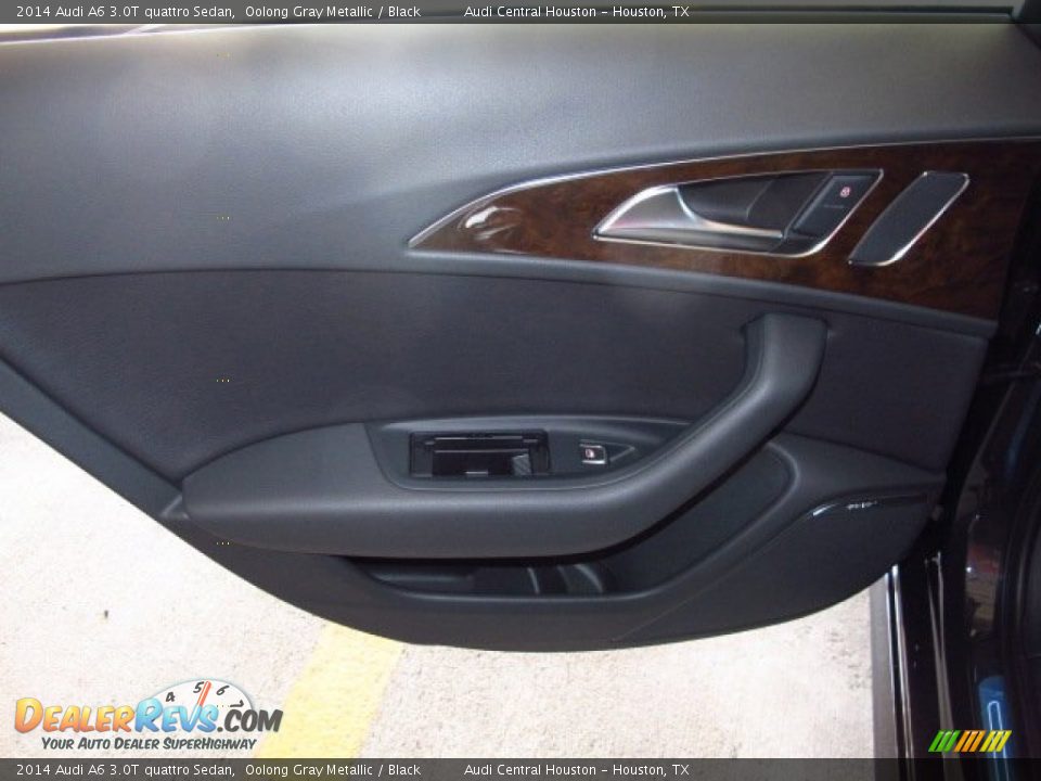2014 Audi A6 3.0T quattro Sedan Oolong Gray Metallic / Black Photo #11