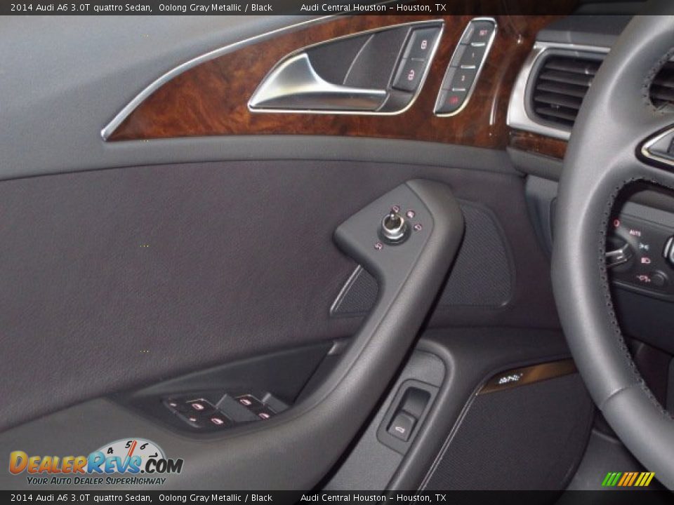 2014 Audi A6 3.0T quattro Sedan Oolong Gray Metallic / Black Photo #17