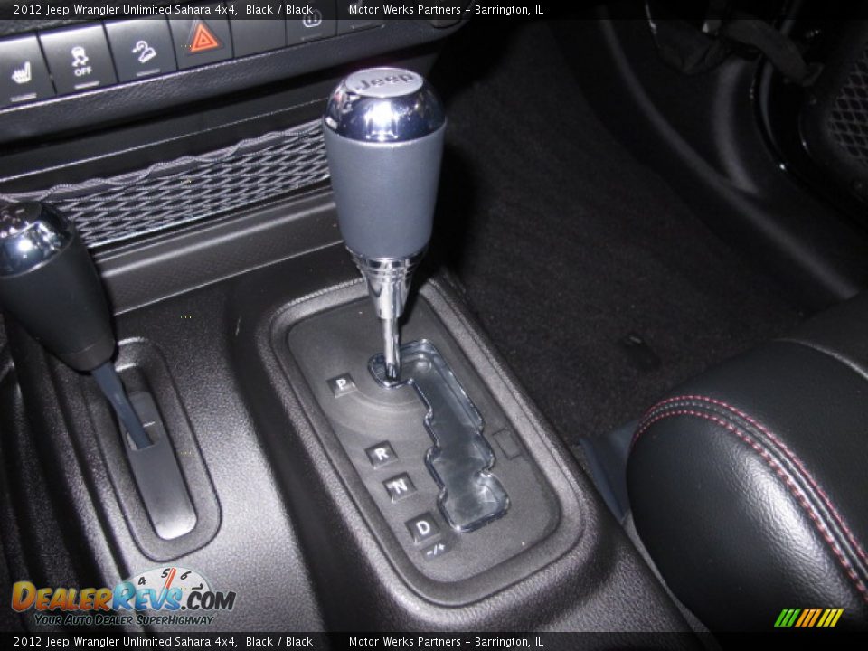 2012 Jeep Wrangler Unlimited Sahara 4x4 Black / Black Photo #31