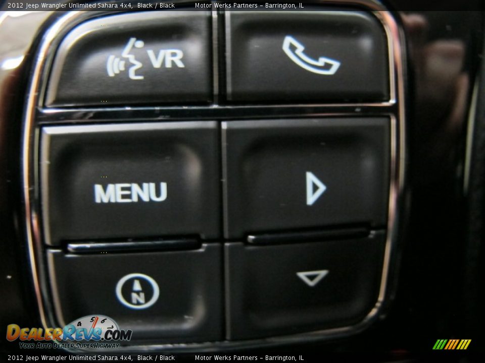 2012 Jeep Wrangler Unlimited Sahara 4x4 Black / Black Photo #33