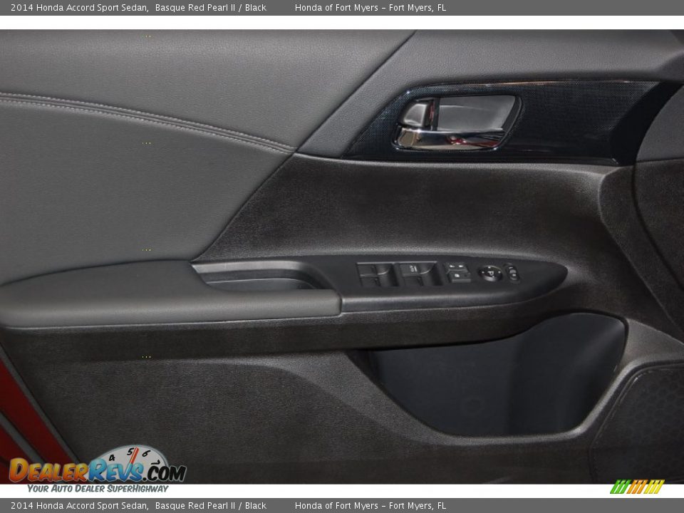 2014 Honda Accord Sport Sedan Basque Red Pearl II / Black Photo #10