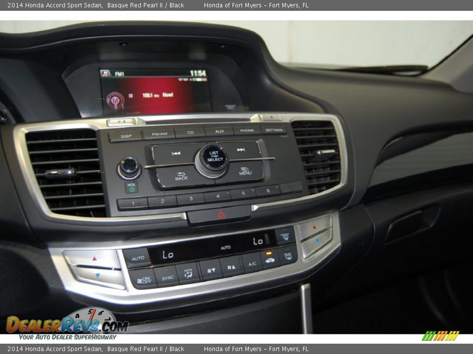 2014 Honda Accord Sport Sedan Basque Red Pearl II / Black Photo #13