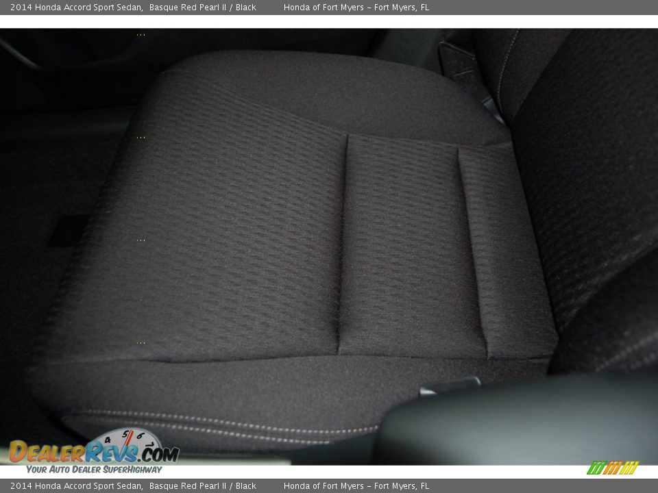 2014 Honda Accord Sport Sedan Basque Red Pearl II / Black Photo #14