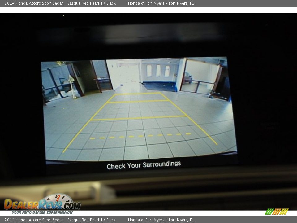 2014 Honda Accord Sport Sedan Basque Red Pearl II / Black Photo #17