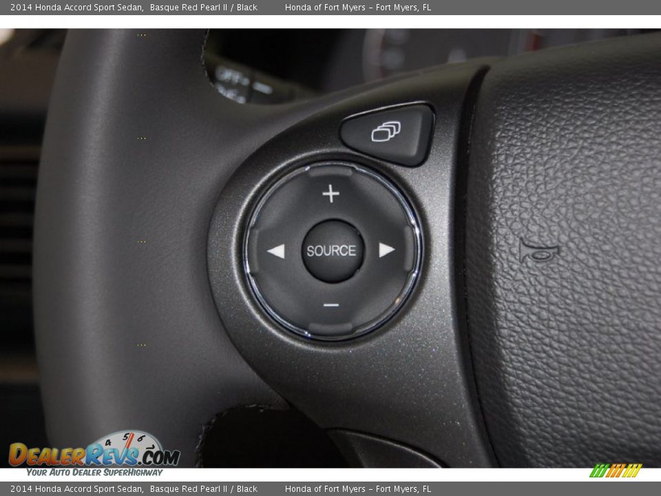 2014 Honda Accord Sport Sedan Basque Red Pearl II / Black Photo #20